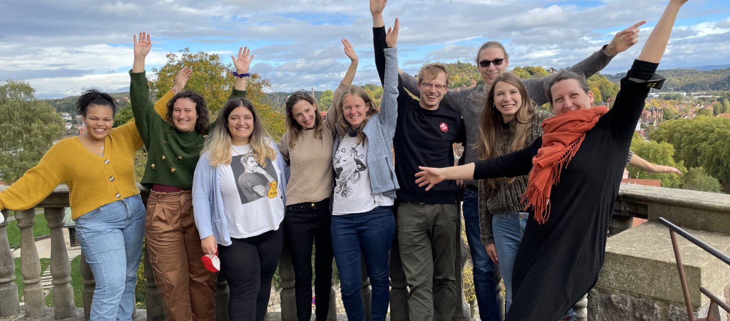 Hier sind Studierende der World Citizen School beim letzten Semester-Kick-Off zu sehen